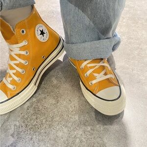 Converse Chuck 70 Classic High Top Converse Mustard Yellow